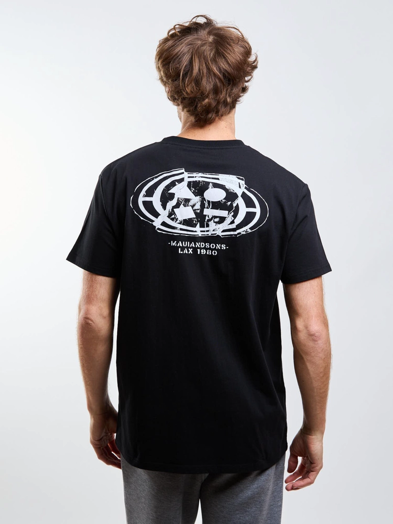 POLERA MC DESTROY NEGRO HOMBRE MAUI AND SONS - 2