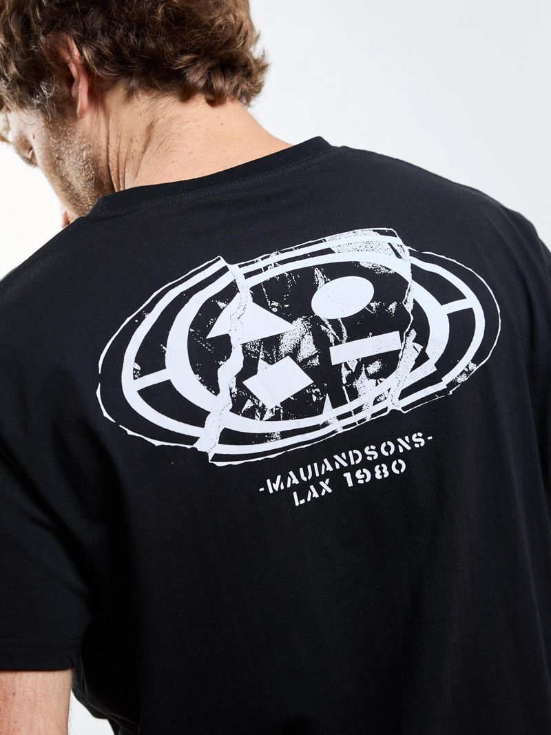 POLERA MC DESTROY NEGRO HOMBRE MAUI AND SONS - 4