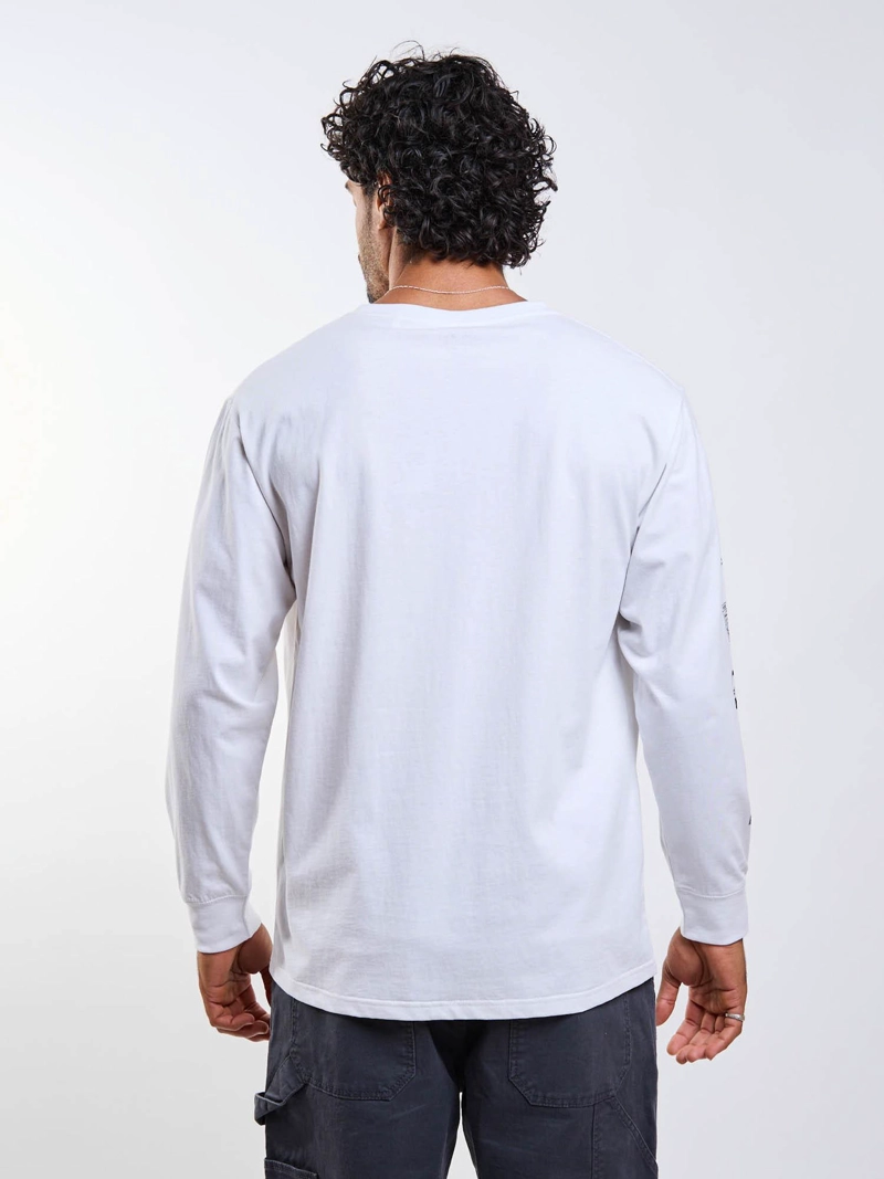 POLERA ML ELEMENTALS BLANCO HOMBRE MAUI AND SONS - 2