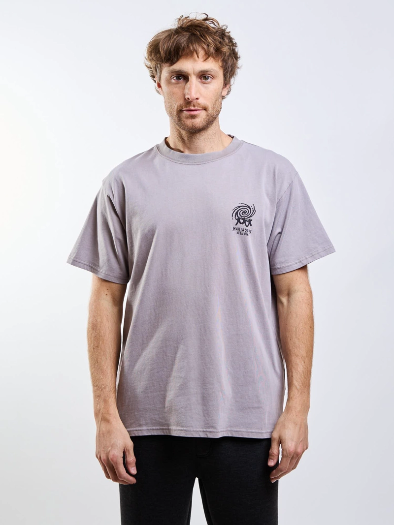 POLERA MC SEEK DIV BEIGE HOMBRE MAUI AND SONS - 1