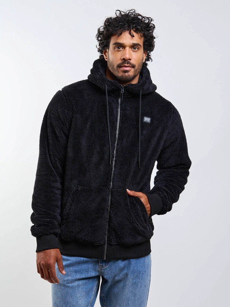 POLERON HOMBRE MAUI AND SONS CHIPORRO RAYEN NEGRO - 1
