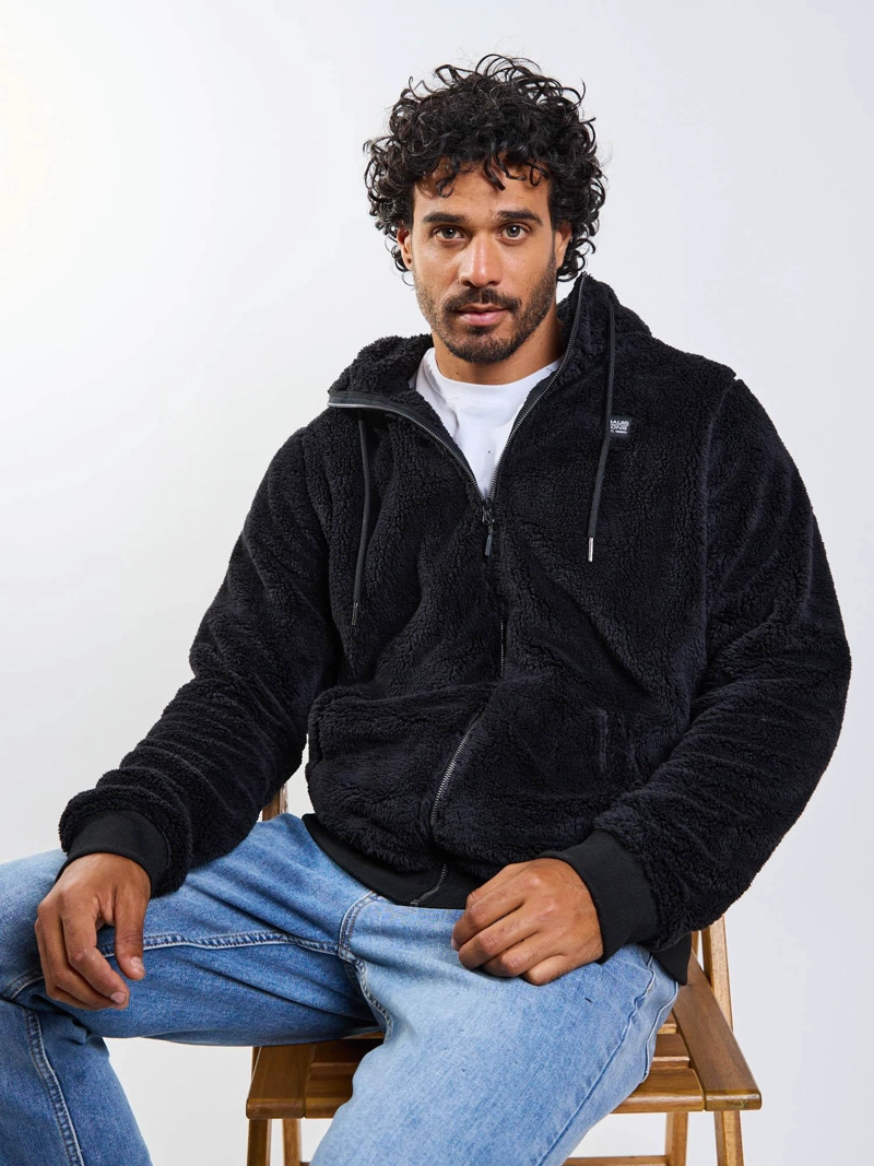 POLERON HOMBRE MAUI AND SONS CHIPORRO RAYEN NEGRO - 7