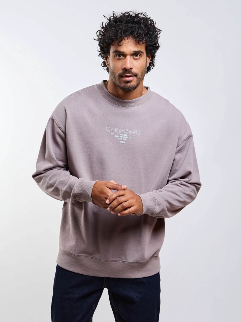 POLERON CR ORIGINAL CREW CAFE  HOMBRE MAUI AND SONS - 6