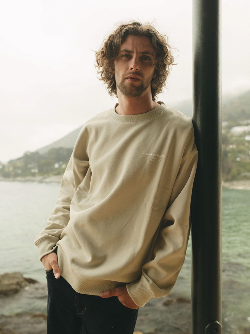 POLERON CR SECRET PLACE BEIGE HOMBRE MAUI AND SONS - 1