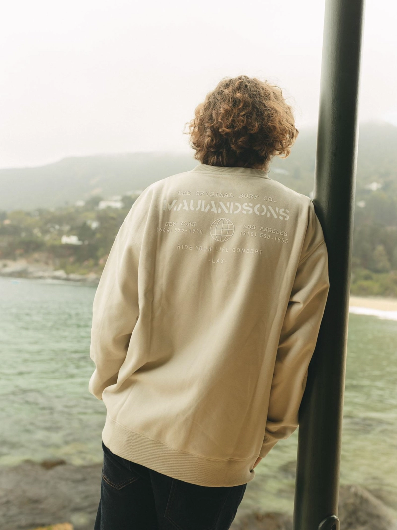POLERON CR SECRET PLACE BEIGE HOMBRE MAUI AND SONS - 3