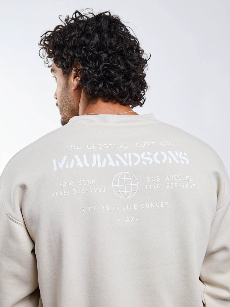 POLERON CR SECRET PLACE BEIGE HOMBRE MAUI AND SONS - 9