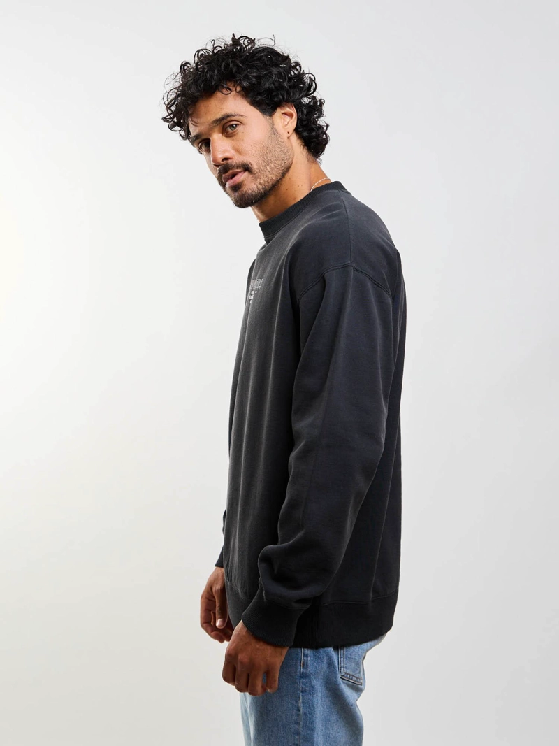 POLERON CR ORIGINAL CREW NEGRO HOMBRE MAUI AND SONS - 8