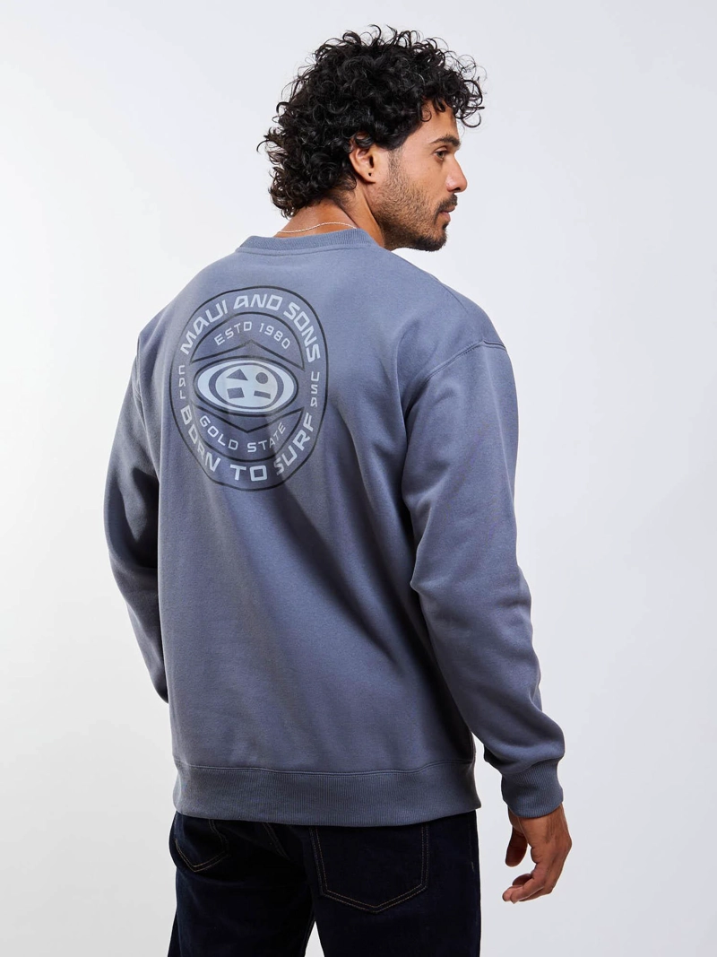 POLERON CR OVAL SEAL GRIS HOMBRE MAUI AND SONS - 7