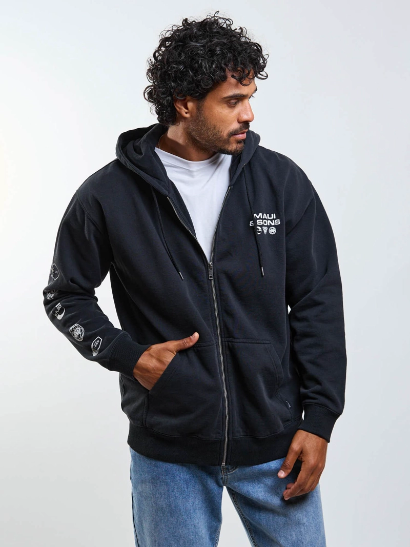 POLERON FZ ELEMENTALS NEGRO HOMBRE MAUI AND SONS - 1