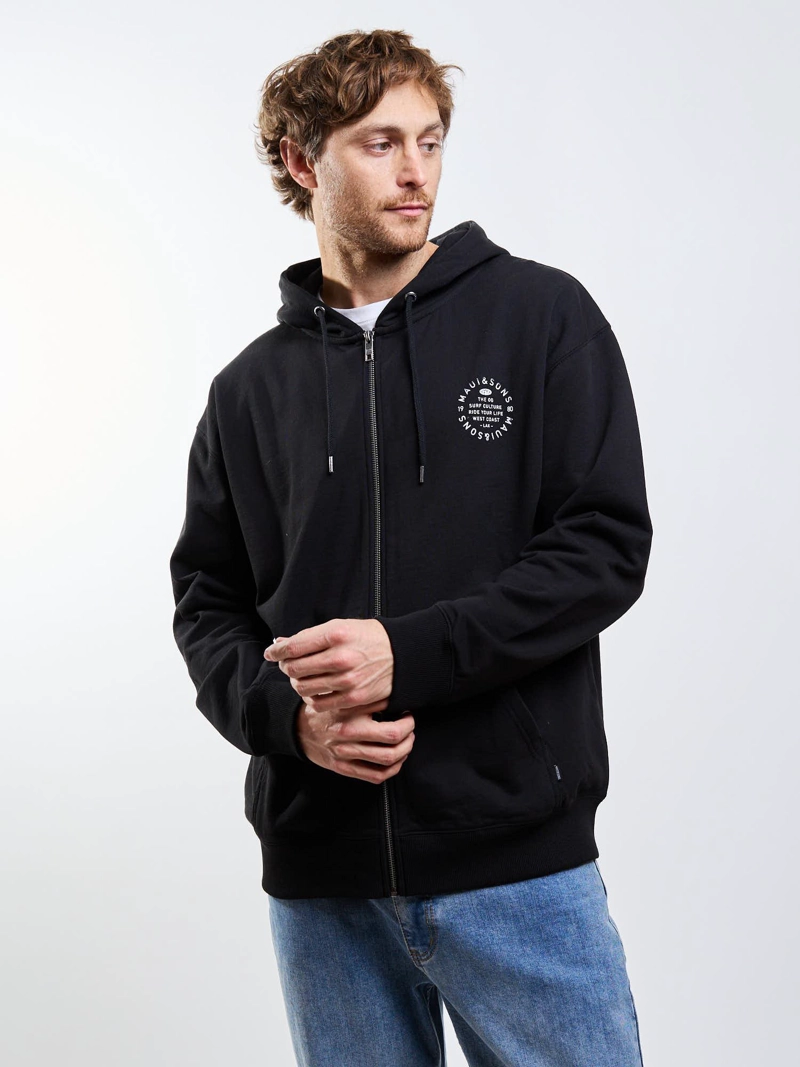 POLERON FZ BLUEVA NEGRO HOMBRE MAUI AND SONS - 1