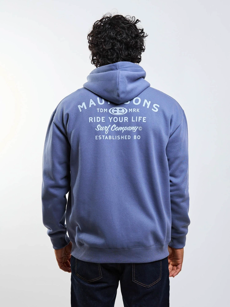POLERON FZ SEAVA AZUL HOMBRE MAUI AND SONS - 5
