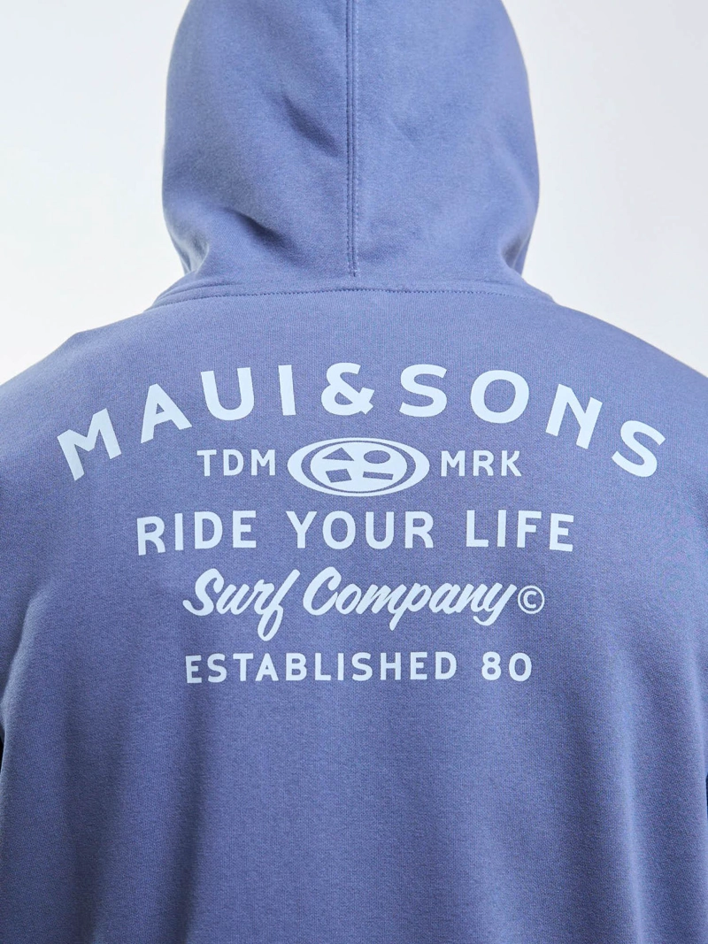 POLERON FZ SEAVA AZUL HOMBRE MAUI AND SONS - 6