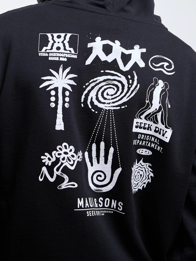 POLERON FZ NAUTYX NEGRO HOMBRE MAUI AND SONS - 4