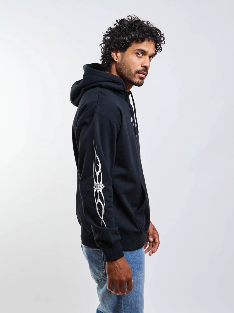 POLERON CANGURO RIPTAL NEGRO HOMBRE MAUI AND SONS - 6