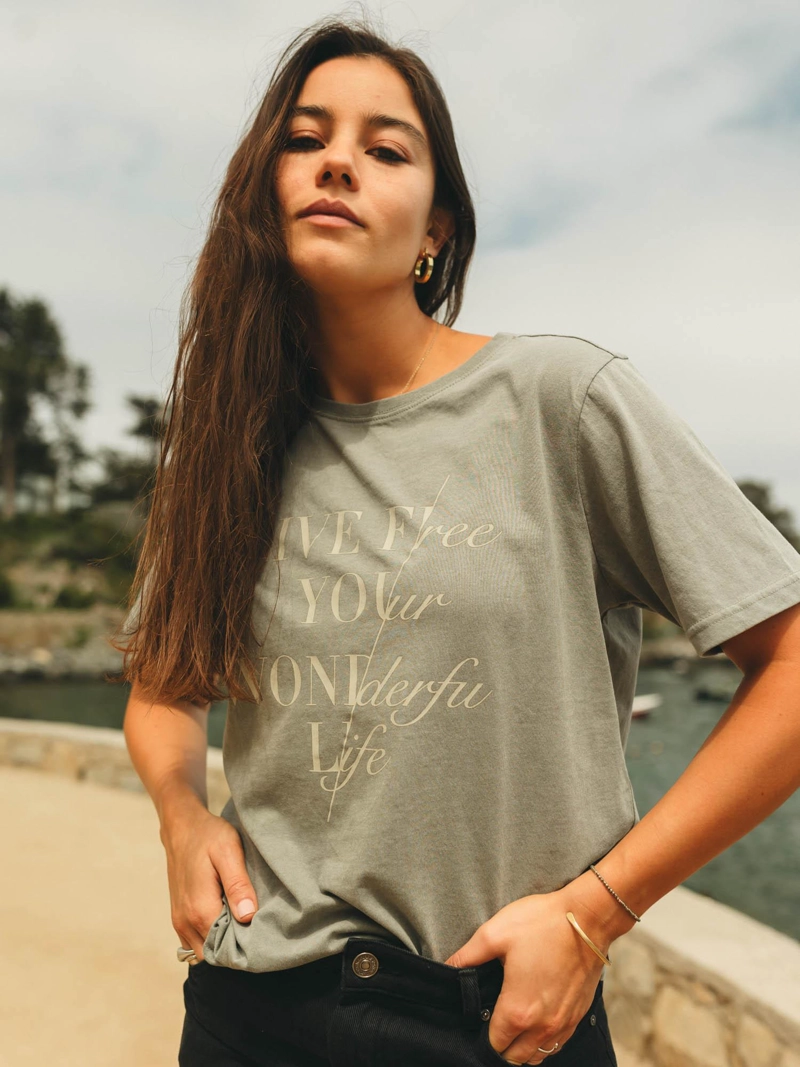 POLERA MC BEQUIA VERDE MUJER MAUI AND SONS - 1