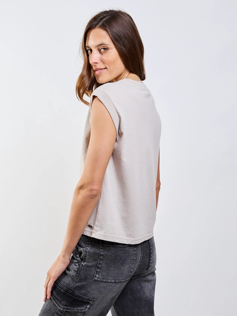 POLERA MC NIUE BEIGE MUJER MAUI AND SONS - 6