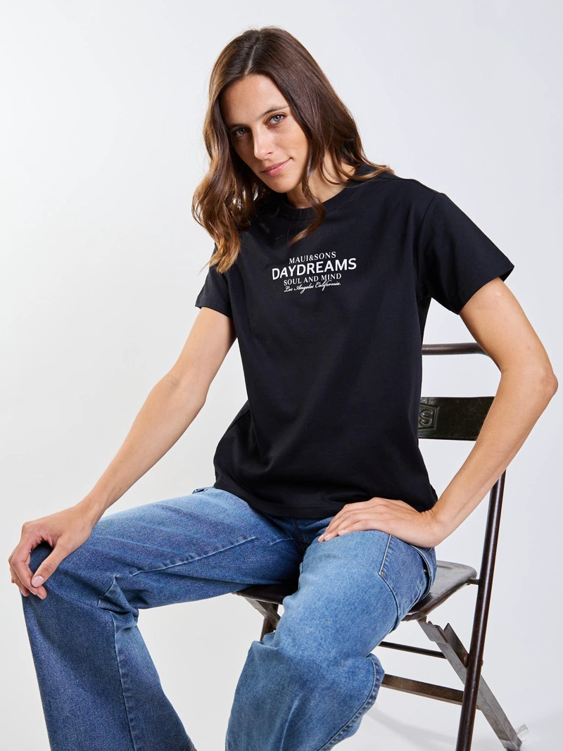 POLERA MC SABA NEGRO MUJER MAUI AND SONS - 9