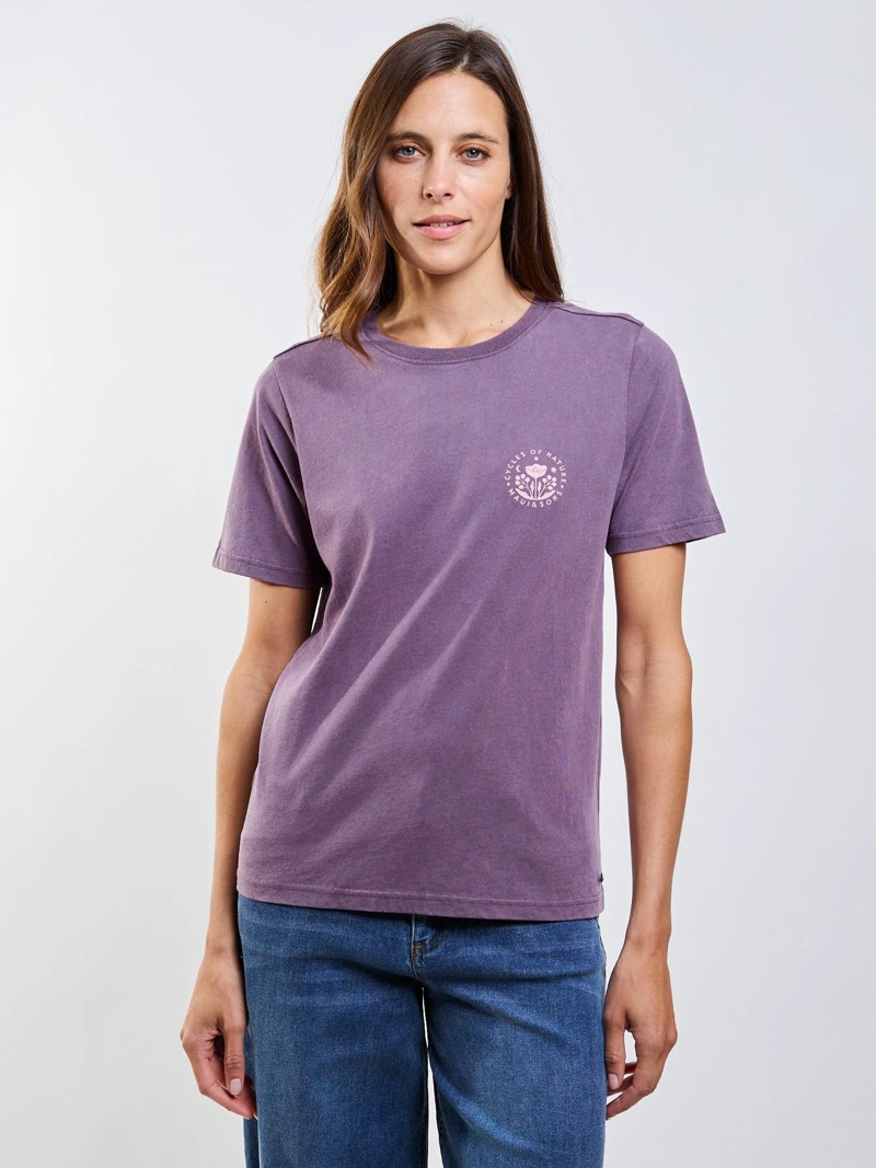 POLERA MC SAN BLAS MORADO MUJER MAUI AND SONS - 4