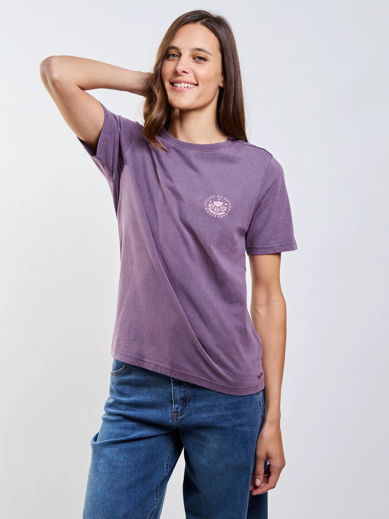 POLERA MC SAN BLAS MORADO MUJER MAUI AND SONS - 8