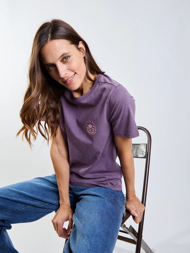 POLERA MC SAN BLAS MORADO MUJER MAUI AND SONS - 9