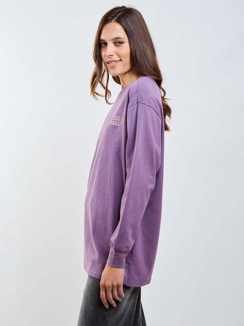 POLERA ML ROSS MORADO MUJER MAUI AND SONS - 3