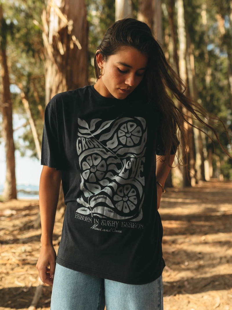 POLERA MC CAPRAIA NEGRO MUJER MAUI AND SONS - 3