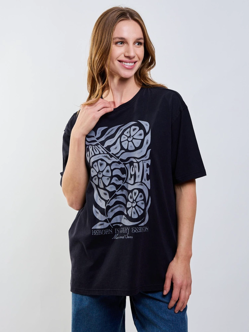 POLERA MC CAPRAIA NEGRO MUJER MAUI AND SONS - 6
