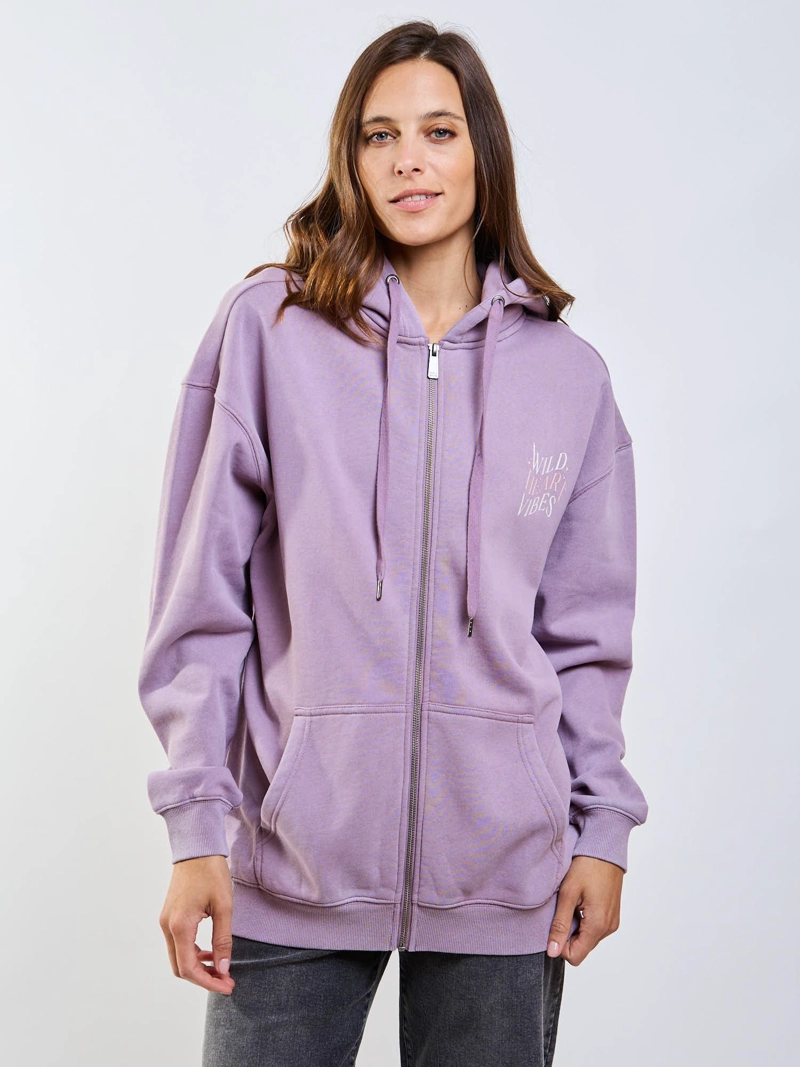 POLERON FZ HAWAI MORADO MUJER MAUI AND SONS - 1