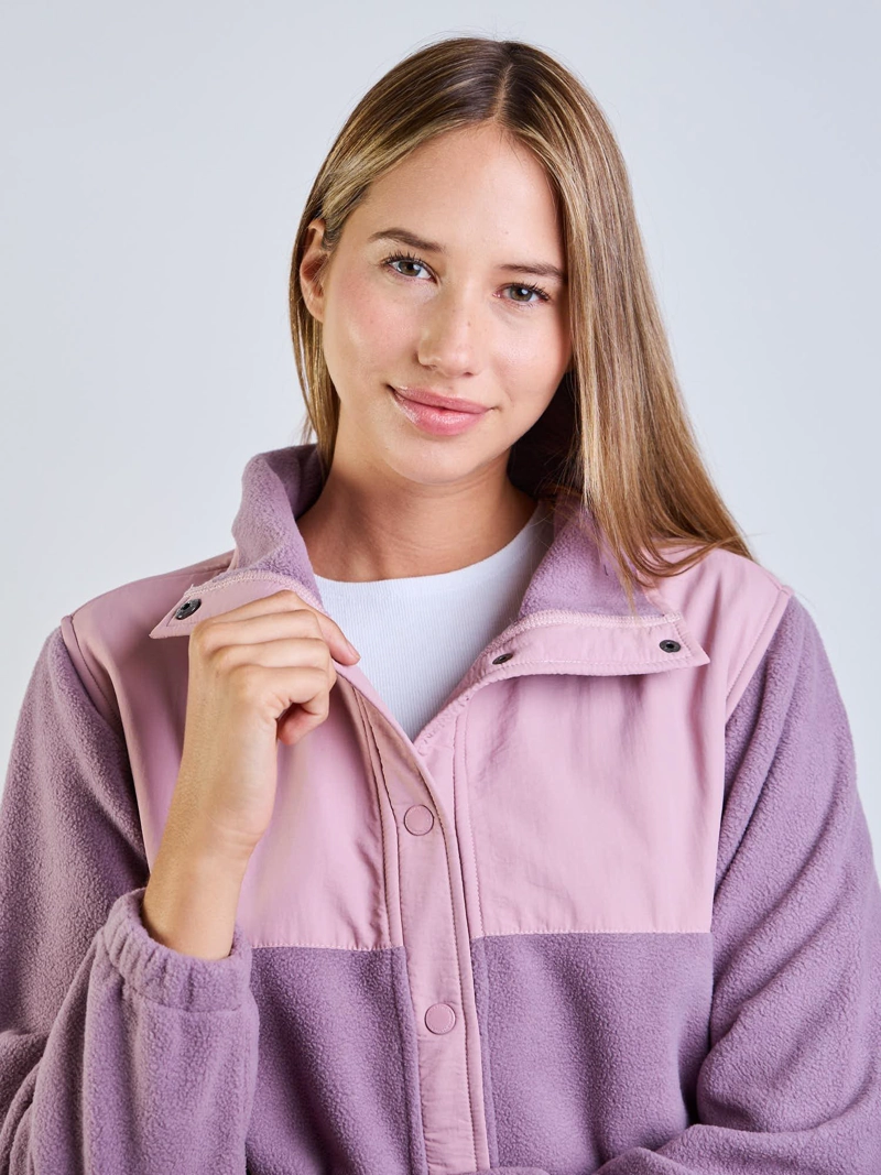 POLERON POLAR BIRCH MORADO MUJER MAUI AND SONS - 7