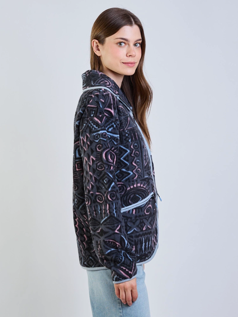 POLERON POLAR STEEL MULTICOLOR MUJER MAUI AND SONS - 3