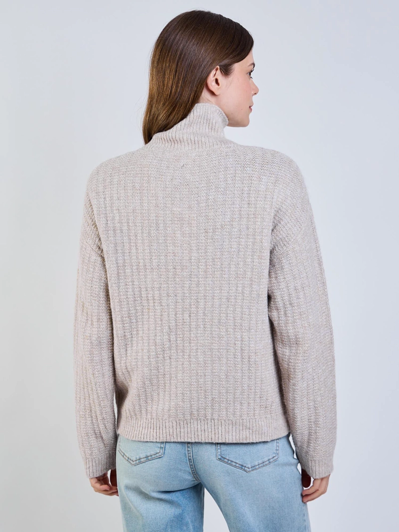 SWEATER LIA BEIGE MUJER MAUI AND SONS - 2