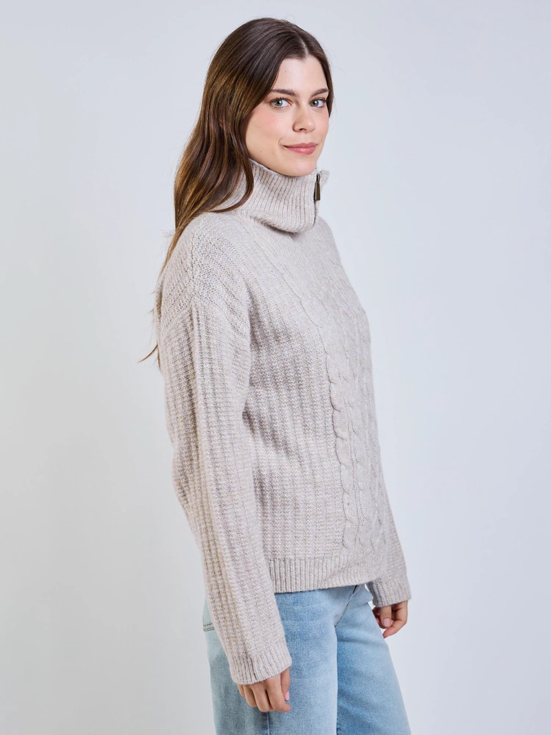 SWEATER LIA BEIGE MUJER MAUI AND SONS - 3