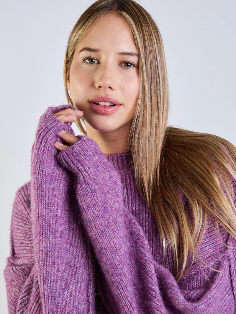 SWEATER LUNA MORADO MUJER MAUI AND SONS - 4
