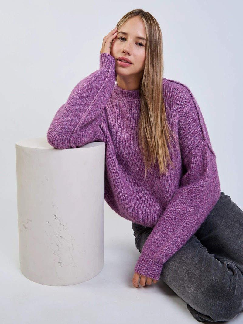 SWEATER LUNA MORADO MUJER MAUI AND SONS - 6