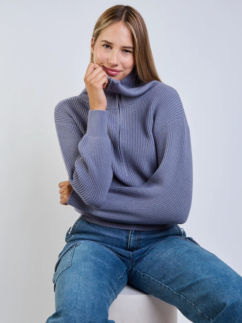 SWEATER FROSTY AZUL MUJER MAUI AND SONS - 6