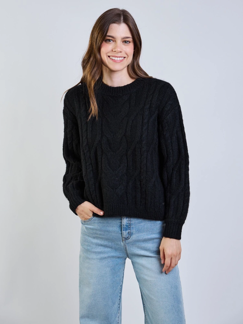 SWEATER DUNAE NEGRO MUJER MAUI AND SONS - 6