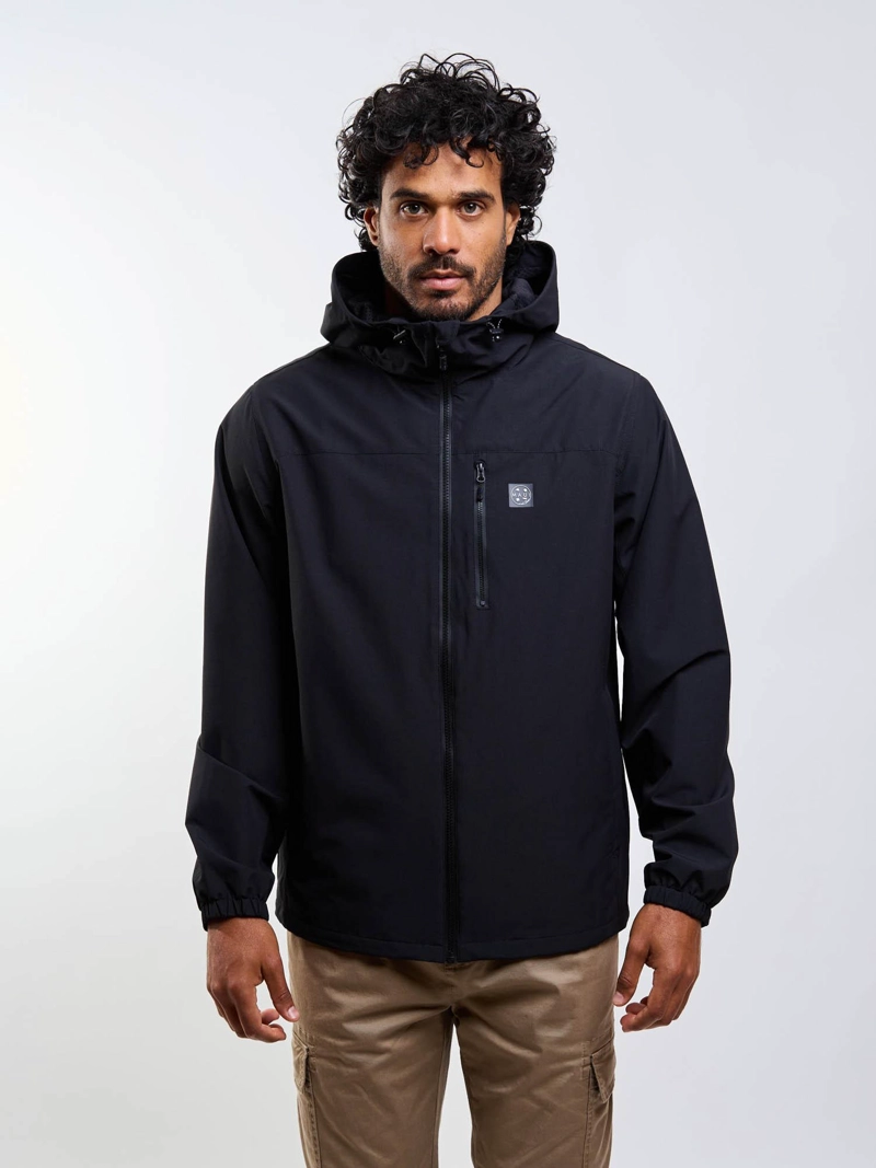 CORTAVIENTO TACTICAL MERCURY NEGRO HOMBRE MAUI AND SONS - 1