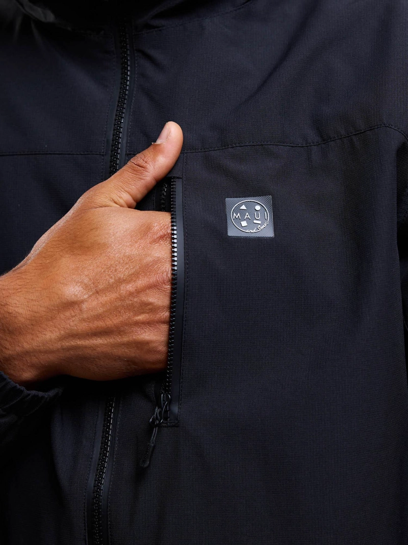 CORTAVIENTO TACTICAL MERCURY NEGRO HOMBRE MAUI AND SONS - 4