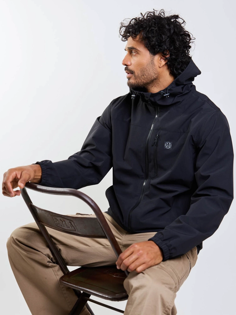 CORTAVIENTO TACTICAL MERCURY NEGRO HOMBRE MAUI AND SONS - 8