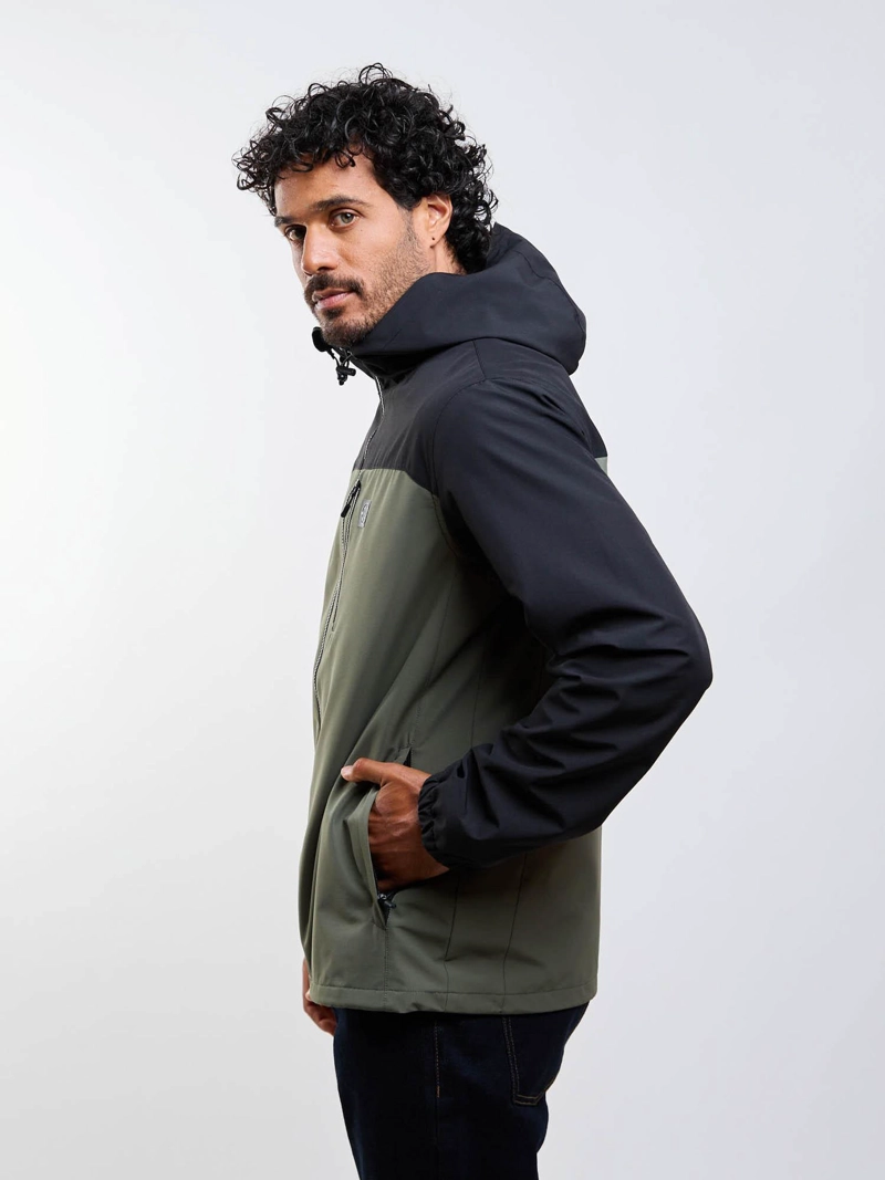 CORTAVIENTO TACTITAL FOREST VERDE HOMBRE MAUI AND SONS - 3