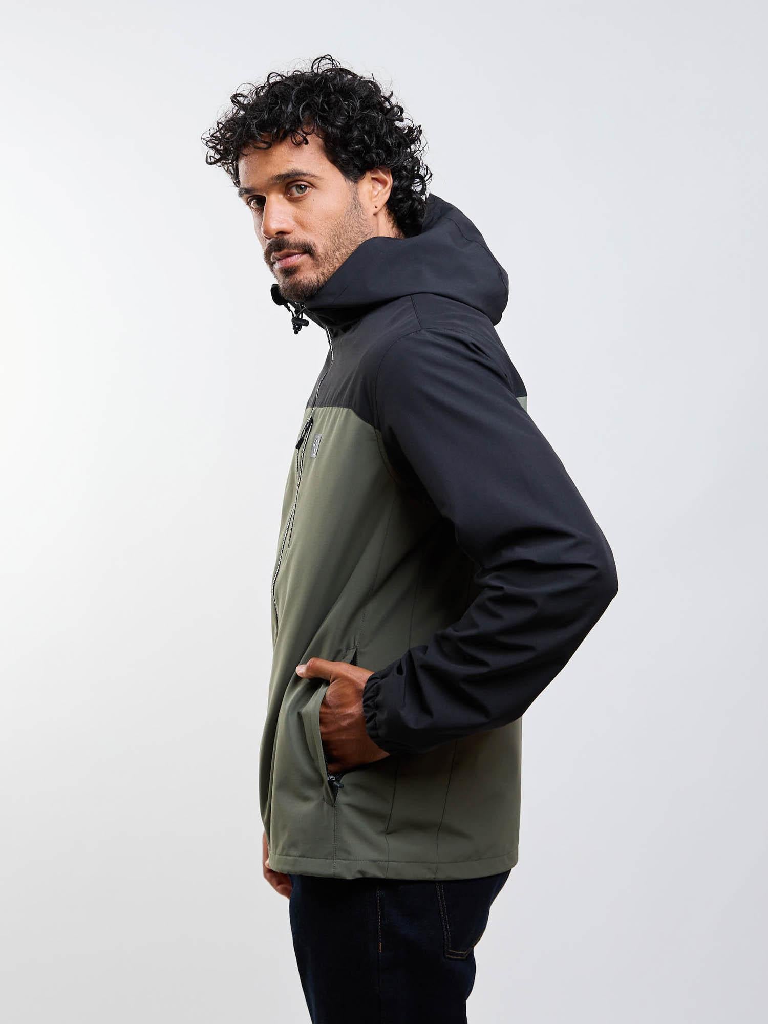 CORTAVIENTO TACTITAL FOREST VERDE HOMBRE MAUI AND SONS - 3
