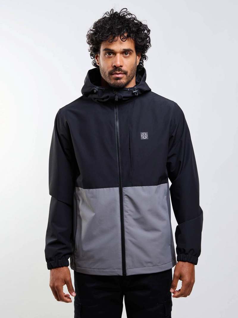 CORTAVIENTO NIGHT SHIELD GRIS HOMBRE MAUI AND SONS - 1