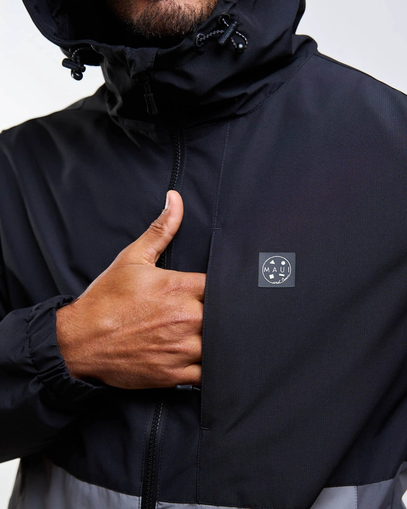 CORTAVIENTO NIGHT SHIELD GRIS HOMBRE MAUI AND SONS - 6