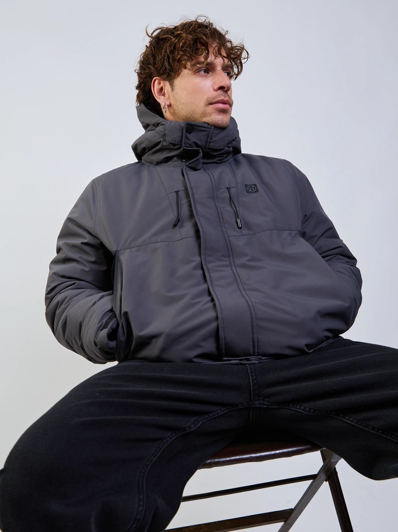 CHAQUETA JUMPY GRIS HOMBRE MAUI AND SONS - 7