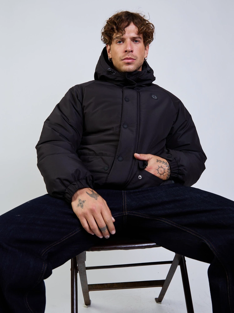 CHAQUETA JUMPY NEGRO HOMBRE MAUI AND SONS - 9