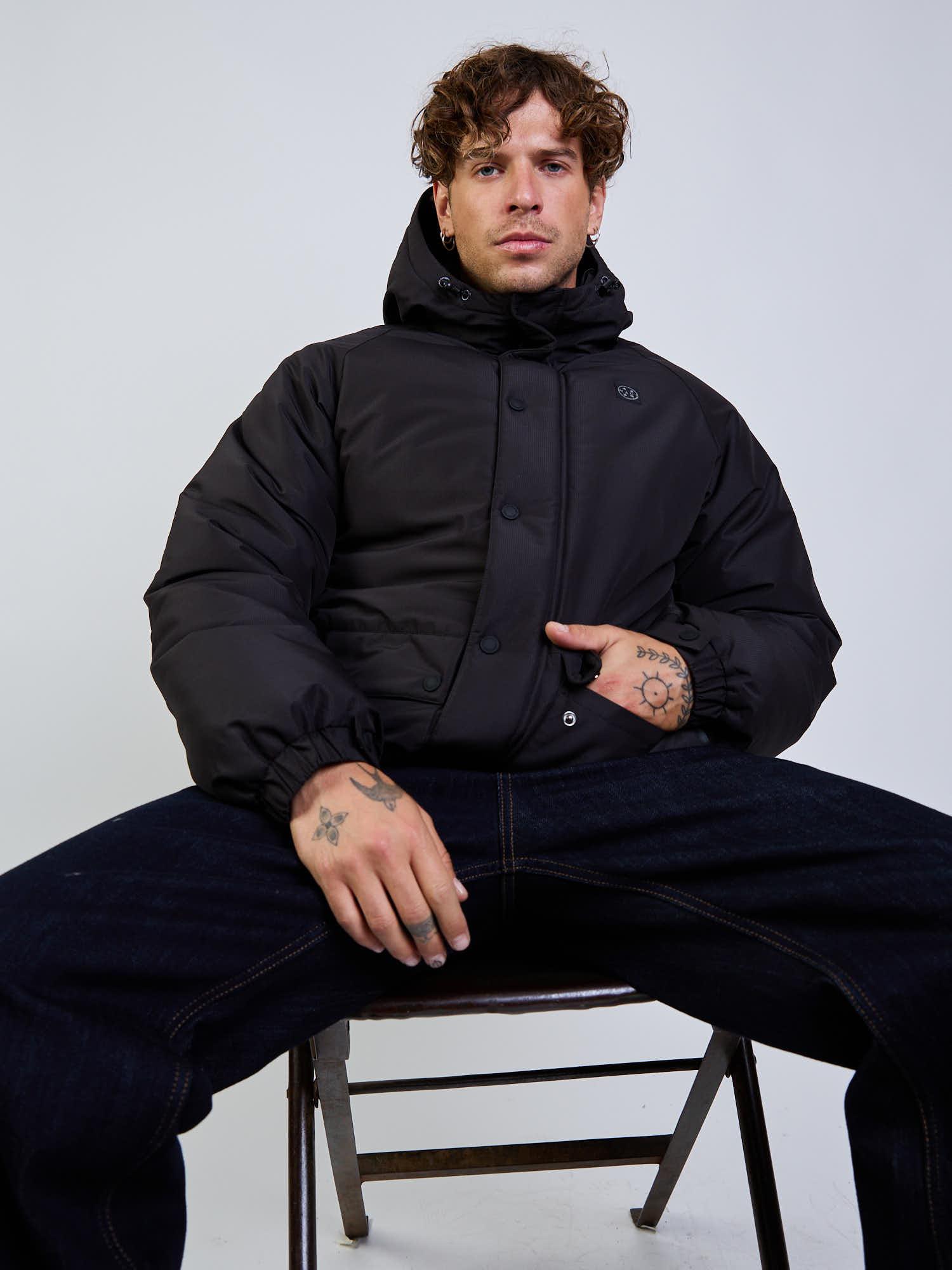 CHAQUETA JUMPY NEGRO HOMBRE MAUI AND SONS - 9