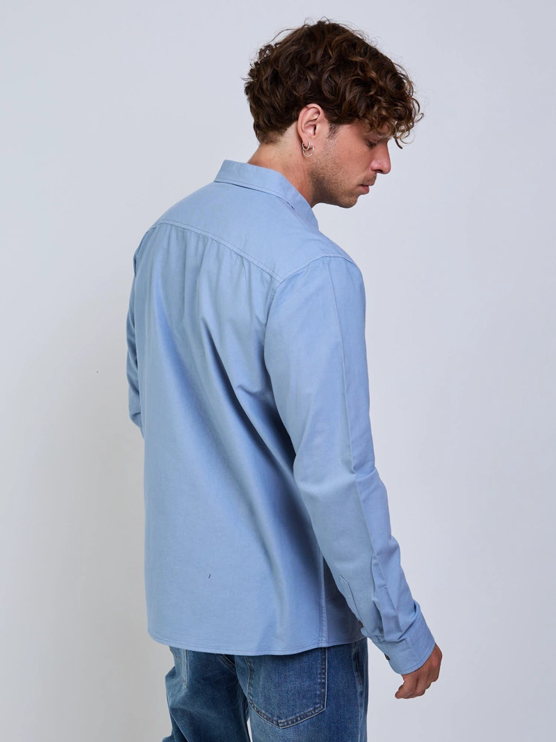 CAMISA GROOVY CELESTE HOMBRE MAUI AND SONS - 3