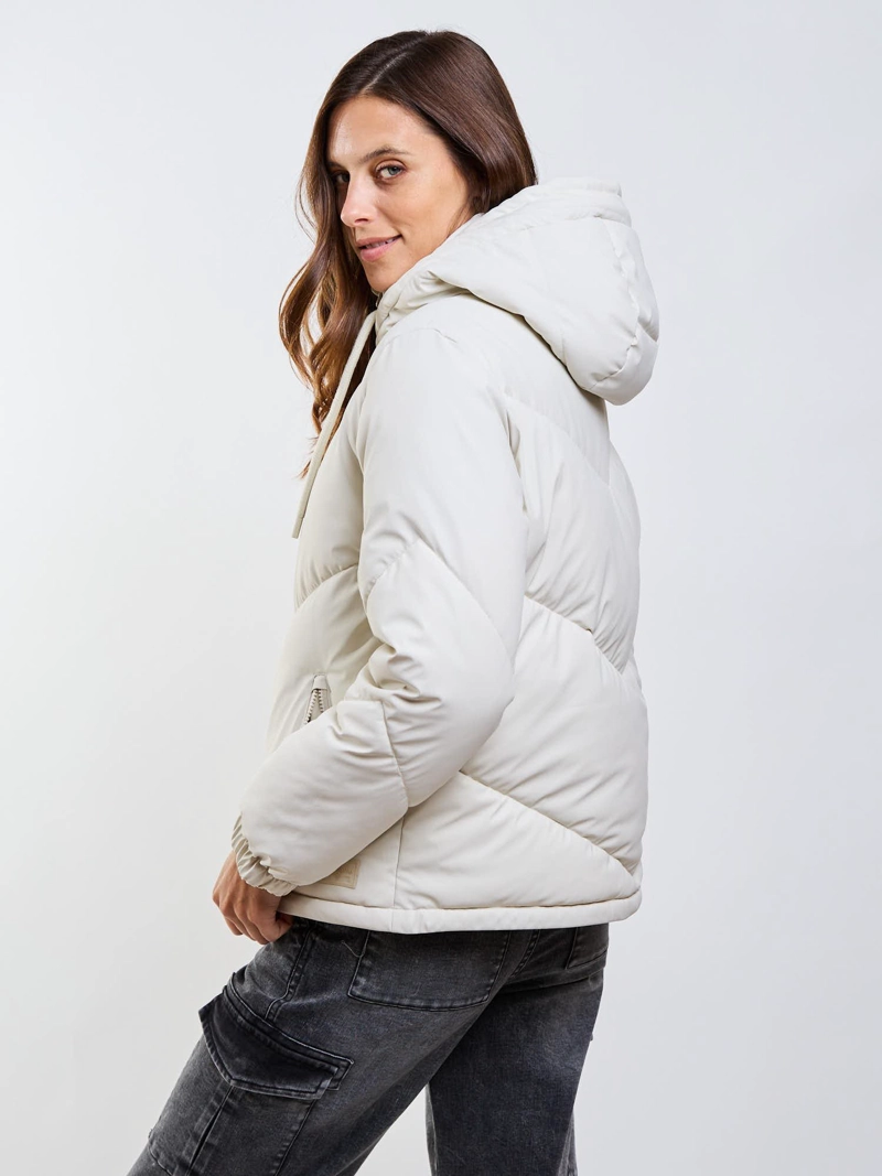 PARKA ALMONDINE BEIGE MUJER MAUI AND SONS - 2