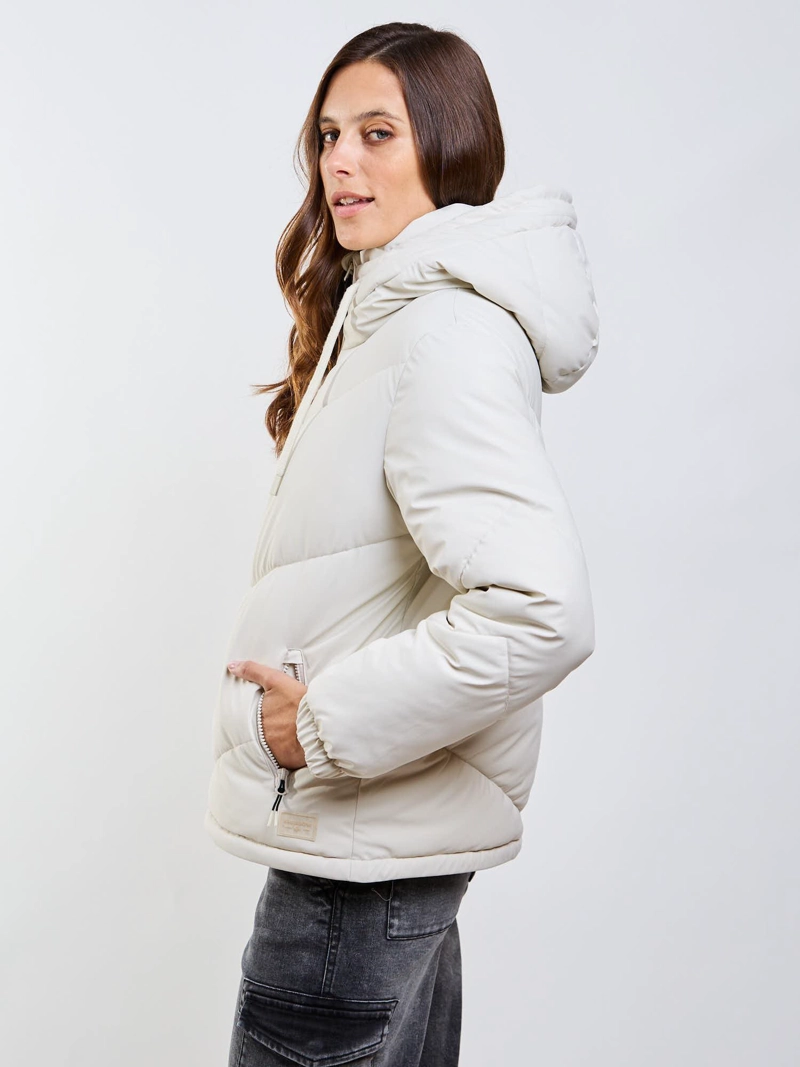 PARKA ALMONDINE BEIGE MUJER MAUI AND SONS - 3