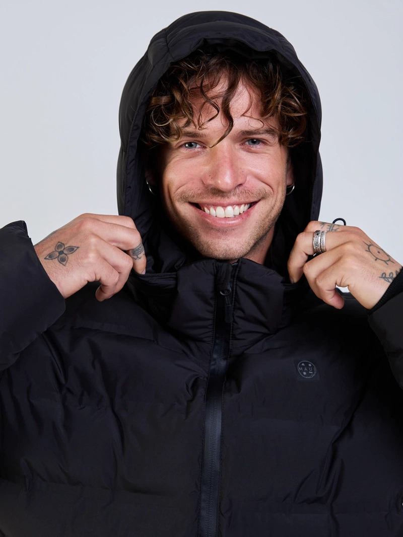 PARKA BRUMA NEGRO HOMBRE MAUI AND SONS - 4